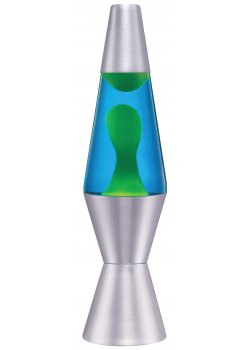 Classic Lava Lamp - GREEN/BLUE